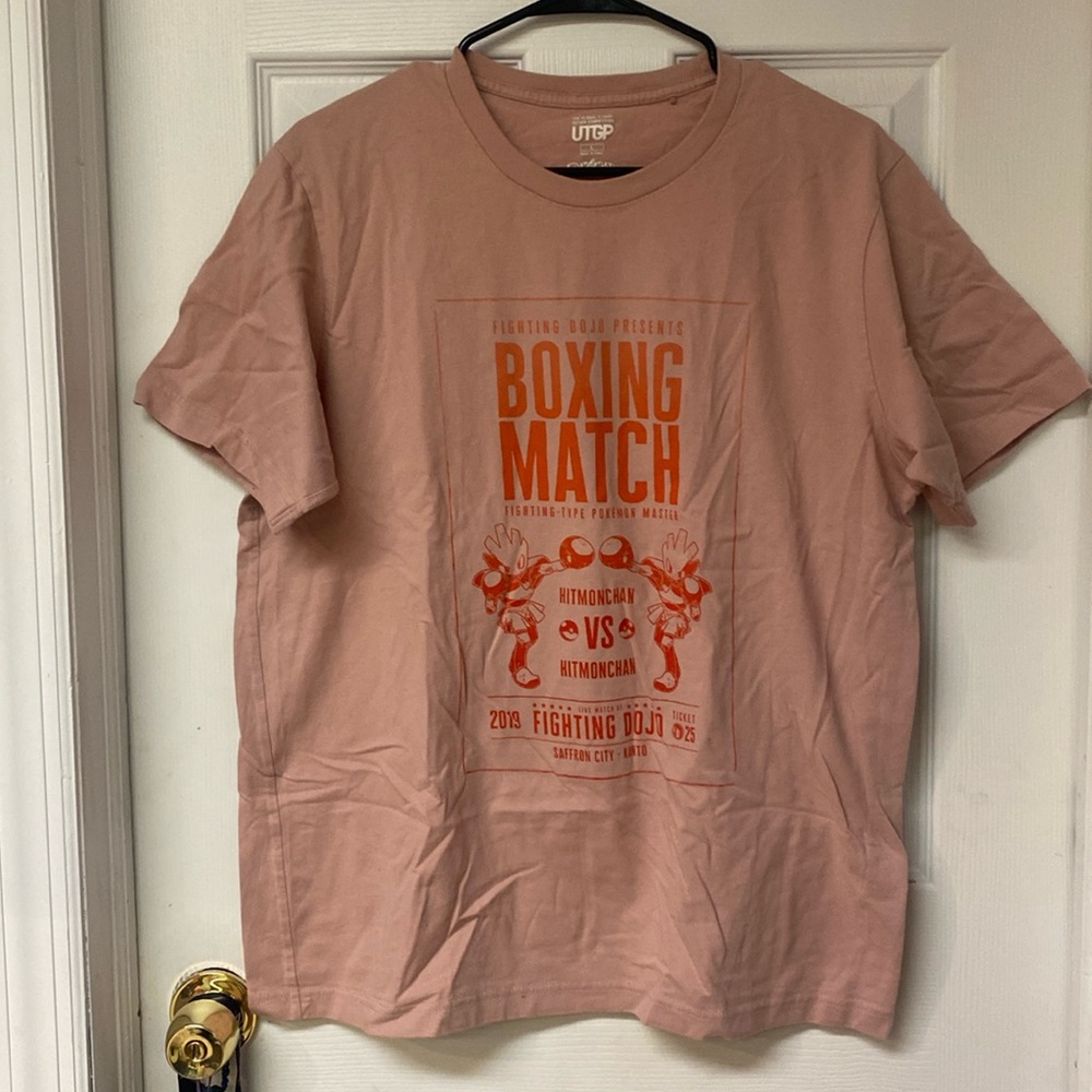 Uniqlo Mens L Pokemon t shirt